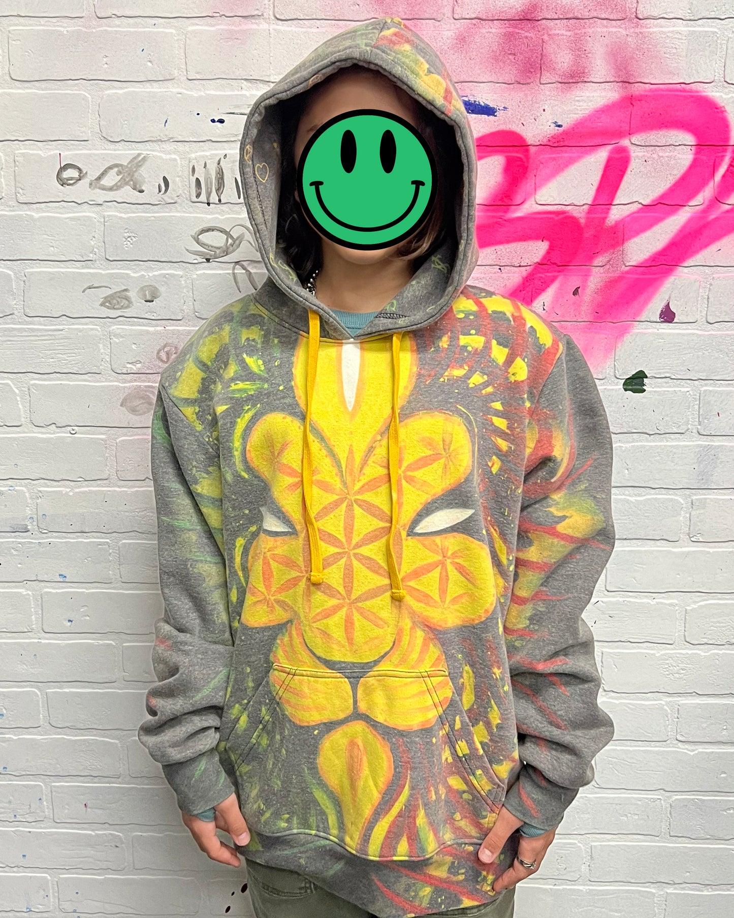 Trippy Mane Hooded Sweatshirt by SPAR