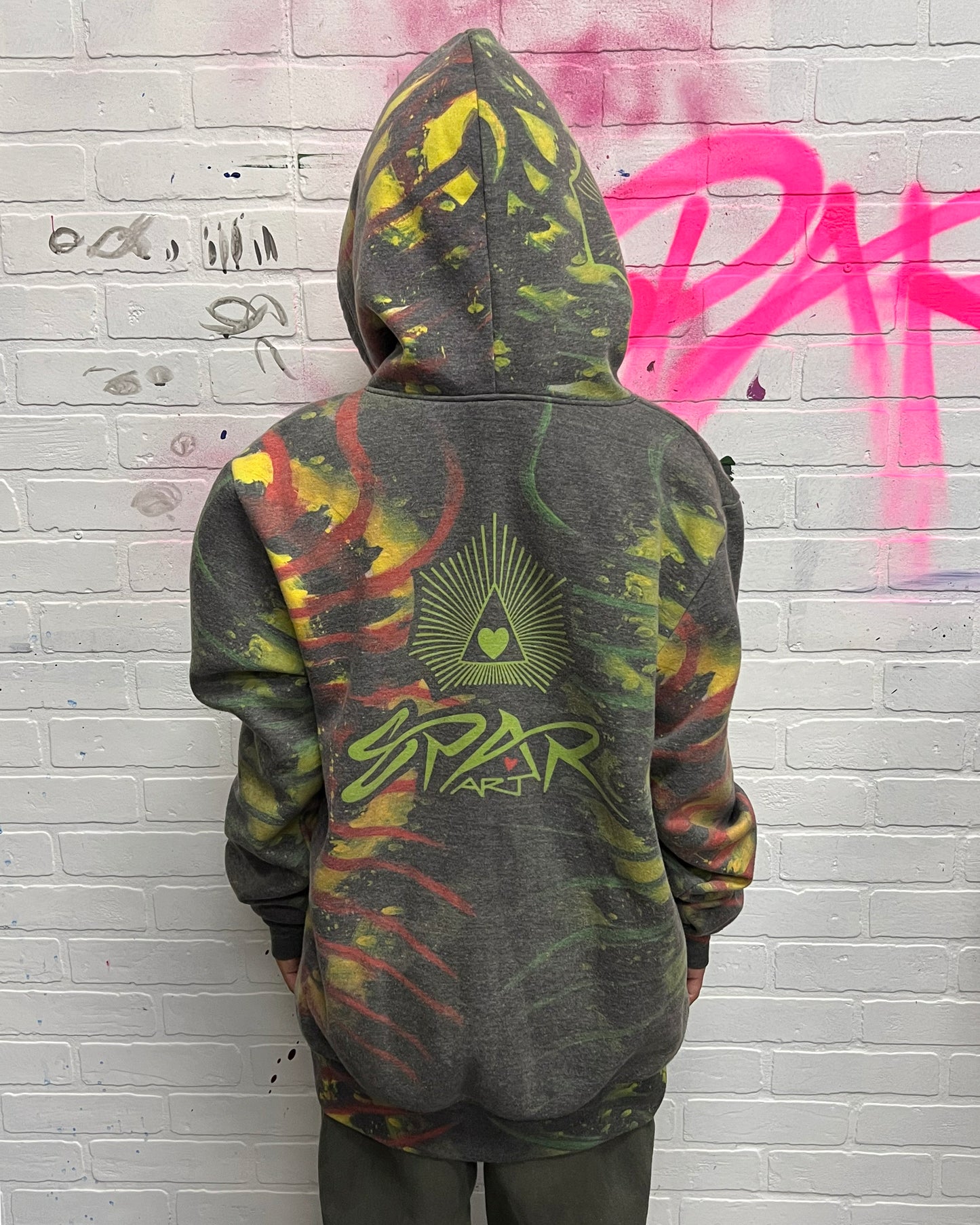 Trippy Mane Hooded Sweatshirt by SPAR