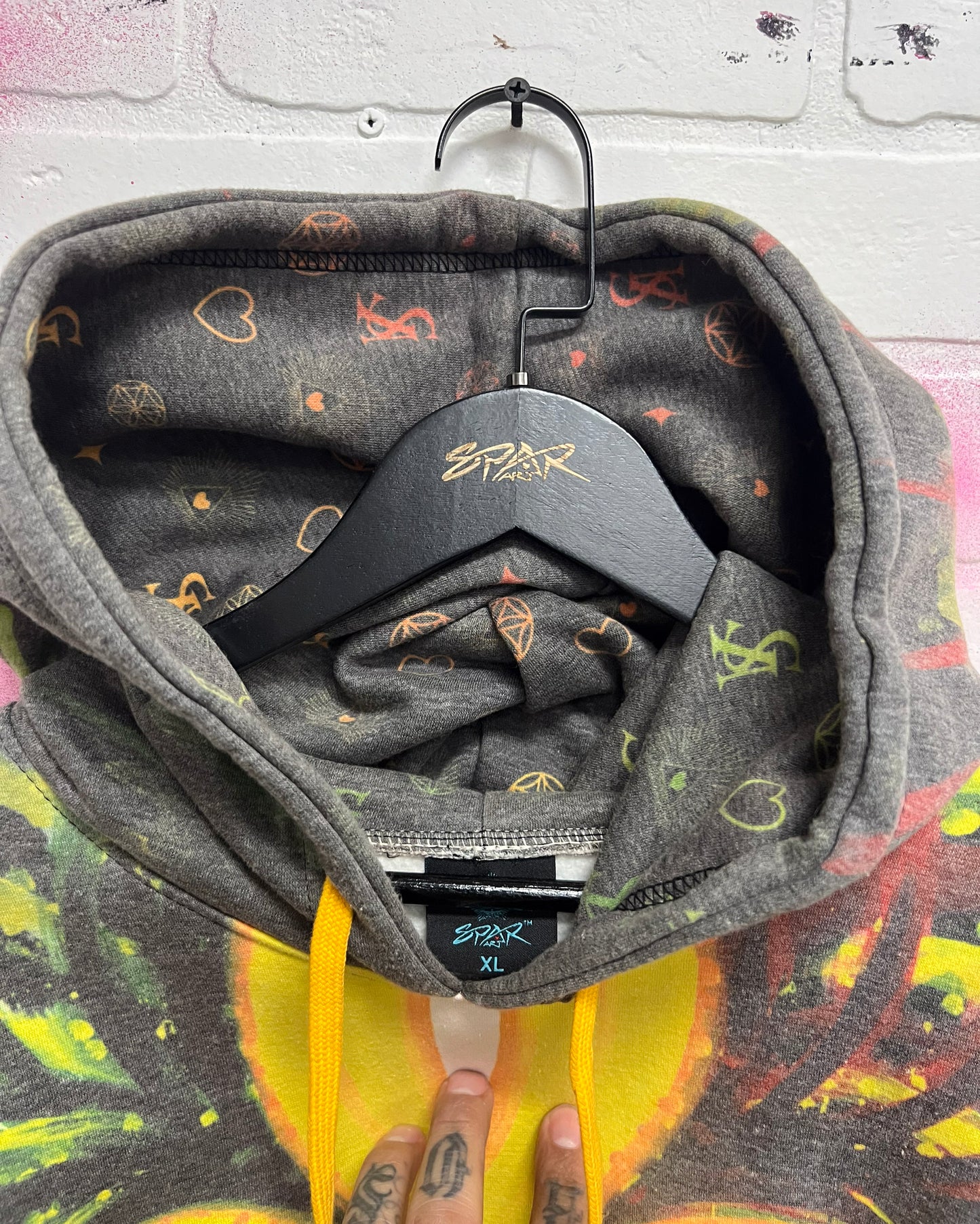 Trippy Mane Hooded Sweatshirt by SPAR