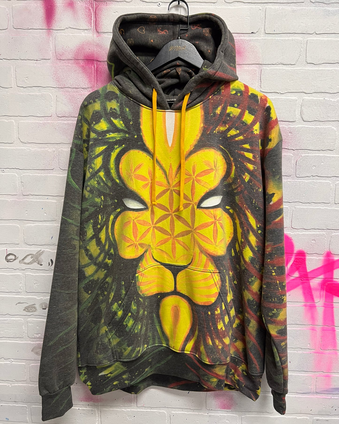 Trippy Mane Hooded Sweatshirt by SPAR